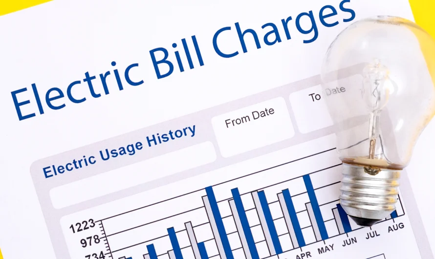 A reduced utility bill showcasing successful negotiation as a saving money strategy."