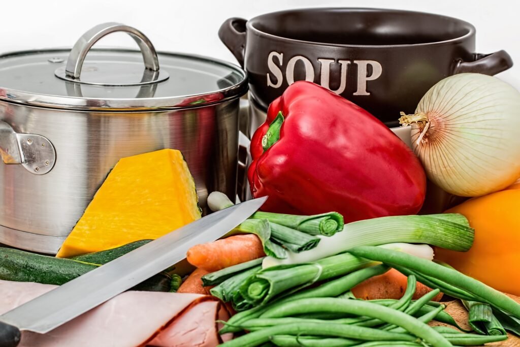 "Meal prep containers on a countertop, demonstrating cost-effective saving money strategies."