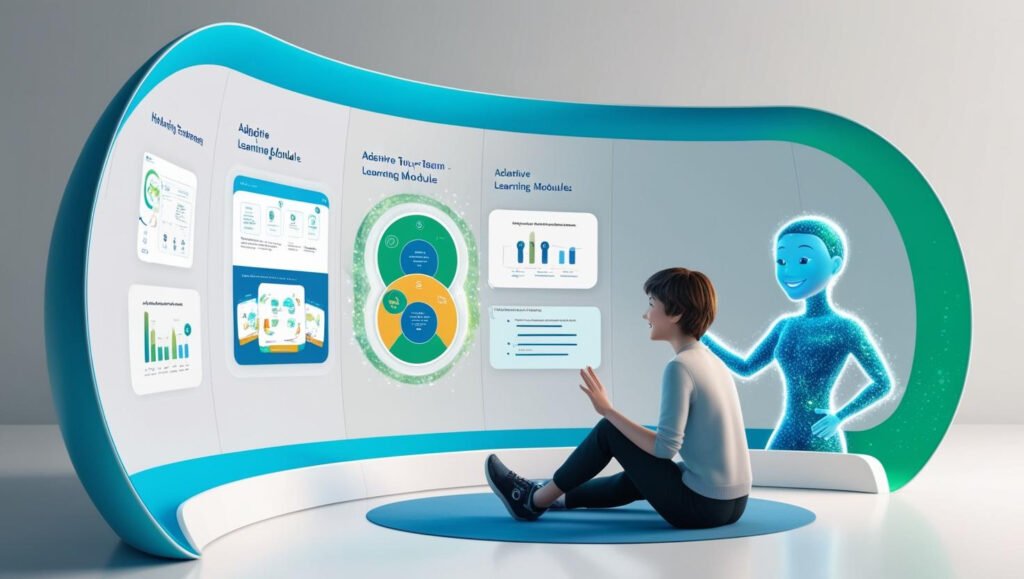 AI-powered networking assistant helping a professional improve communication and social skills in 2025.