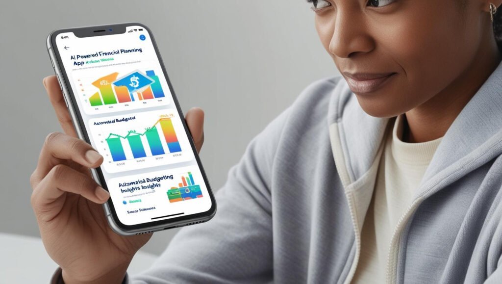 AI financial assistant helping users budget and invest smartly in 2025."