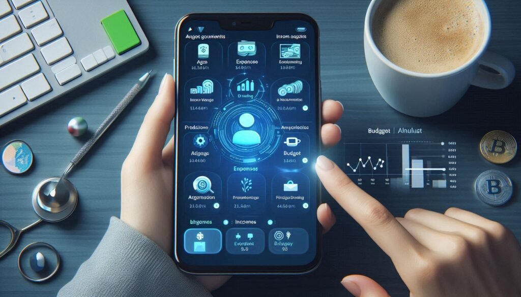 AI in personal finance automating budgeting and expense tracking for better money management.
