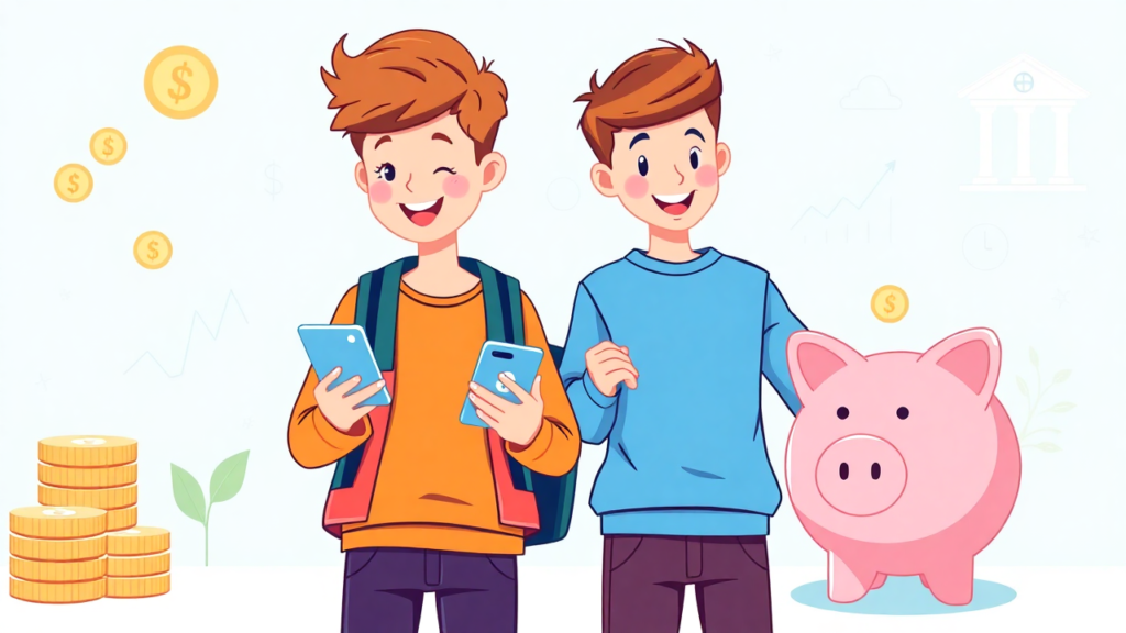 Smart money management tips for achieving financial independence for teens.