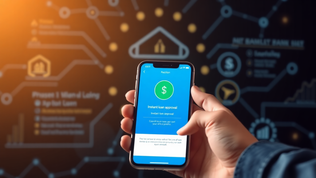 AI in personal finance accelerating loan approvals with AI-powered credit scoring.