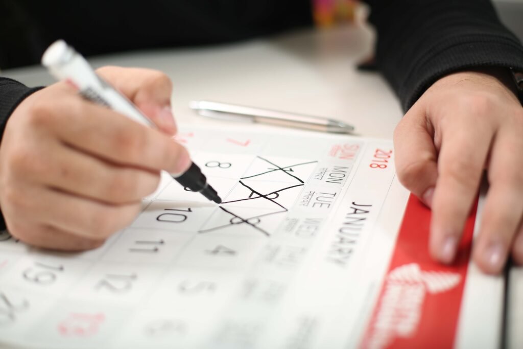 Right above or beside the first step to reinforce the message. how to build self-discipline