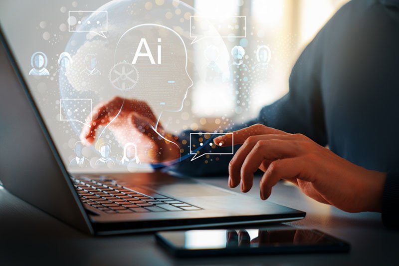 Smart student using AI study tools for students in 2025