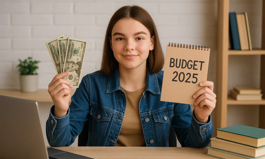 teen planning budget for beginner personal finance in 2025