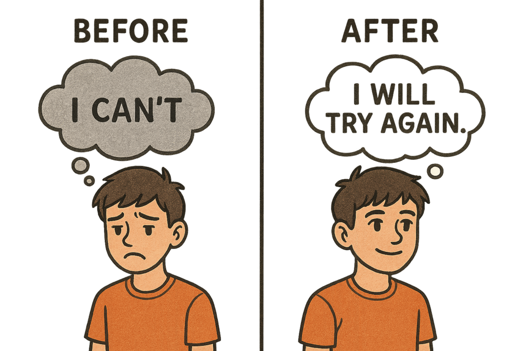 thinking habits that reframe negative thoughts