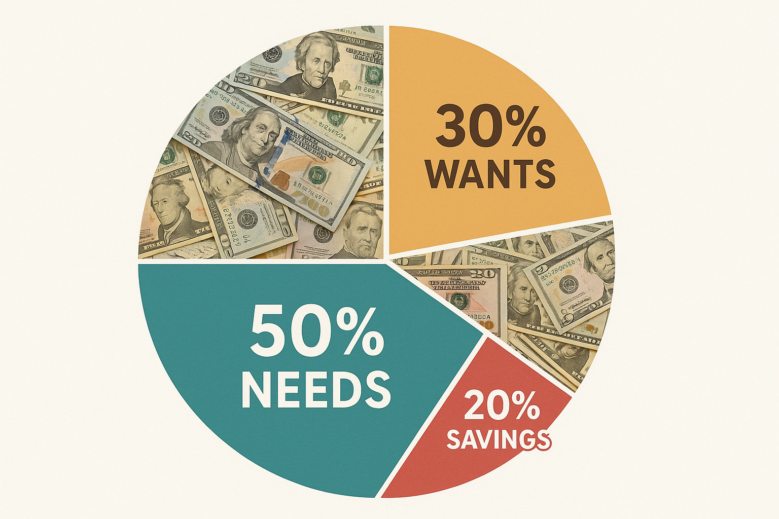 how to build a teen budget using 50/30/20 rule
